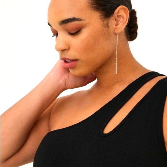 ❤️NWT VINTAGE TORRID FOXY FITTED ONE SHOULDER - CUT OUT - CAMI TANK - PLUS SIZE - Picture 3 of 10